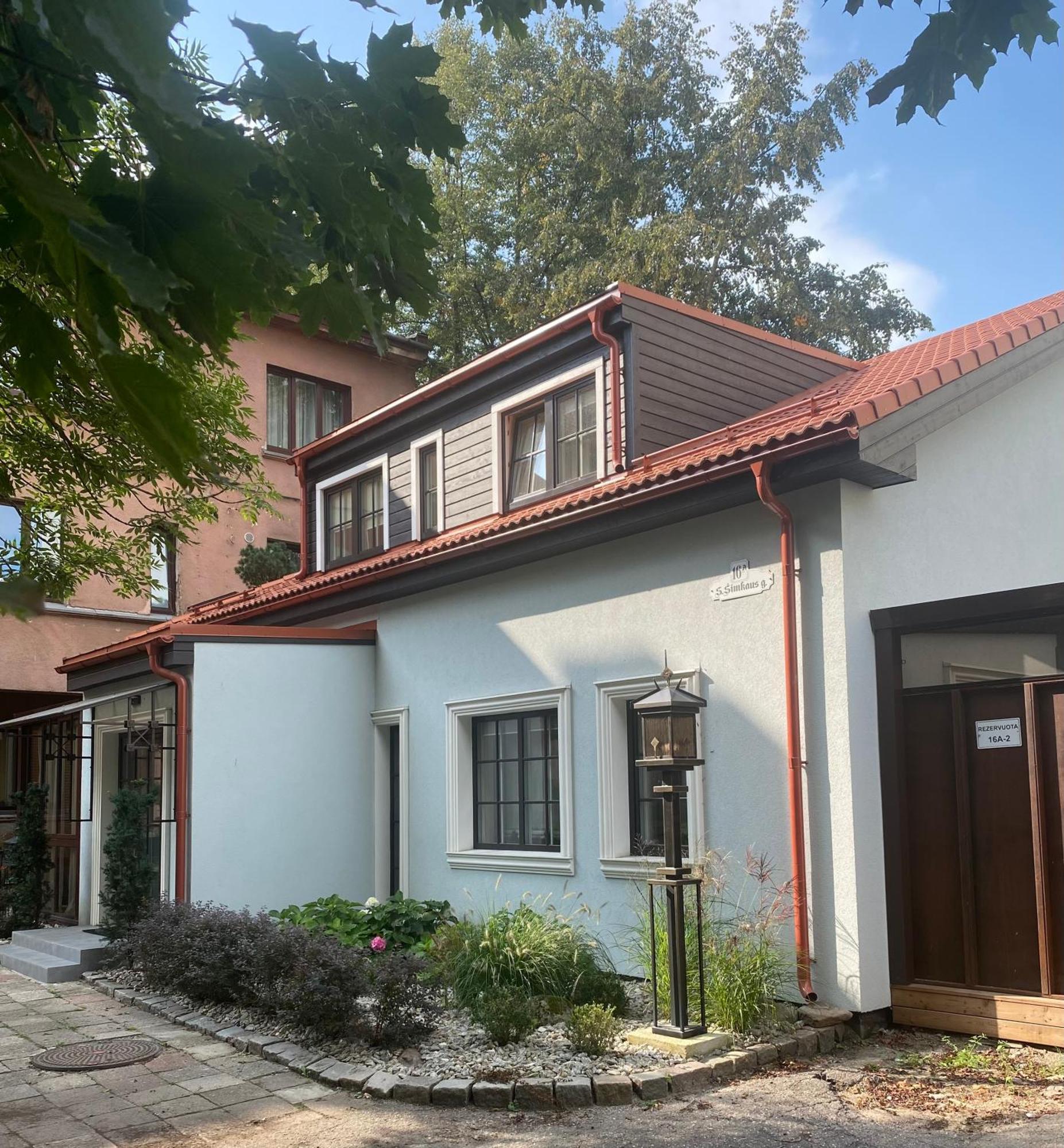 Memel Townhouse Apartamentai クライペダ エクステリア 写真